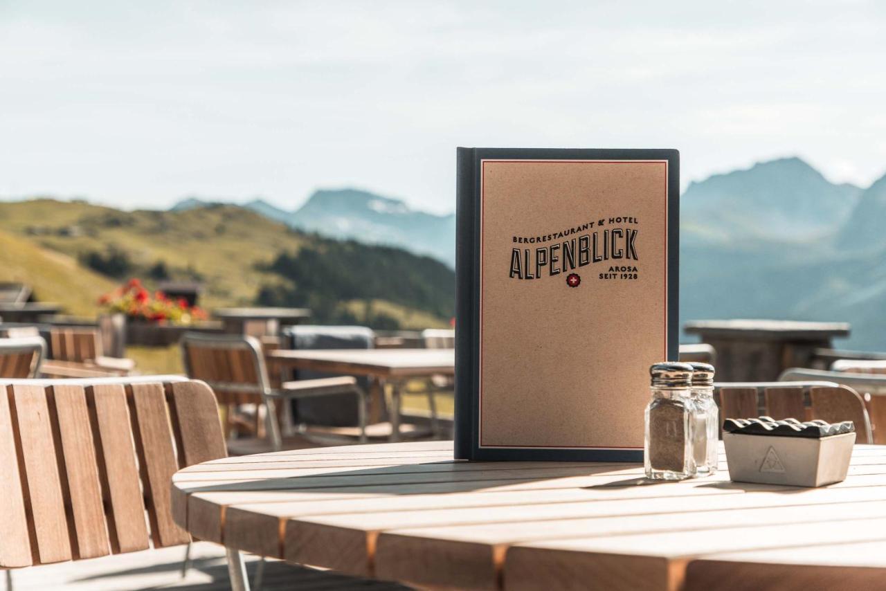 Alpenblick Bergrestaurant & Hotel Ароза Экстерьер фото