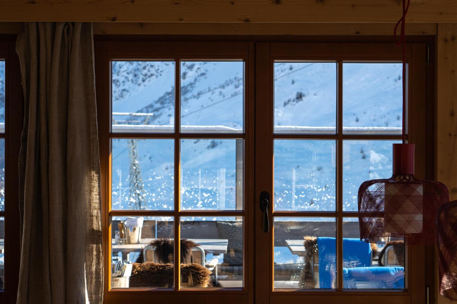 Alpenblick Bergrestaurant & Hotel Ароза Экстерьер фото